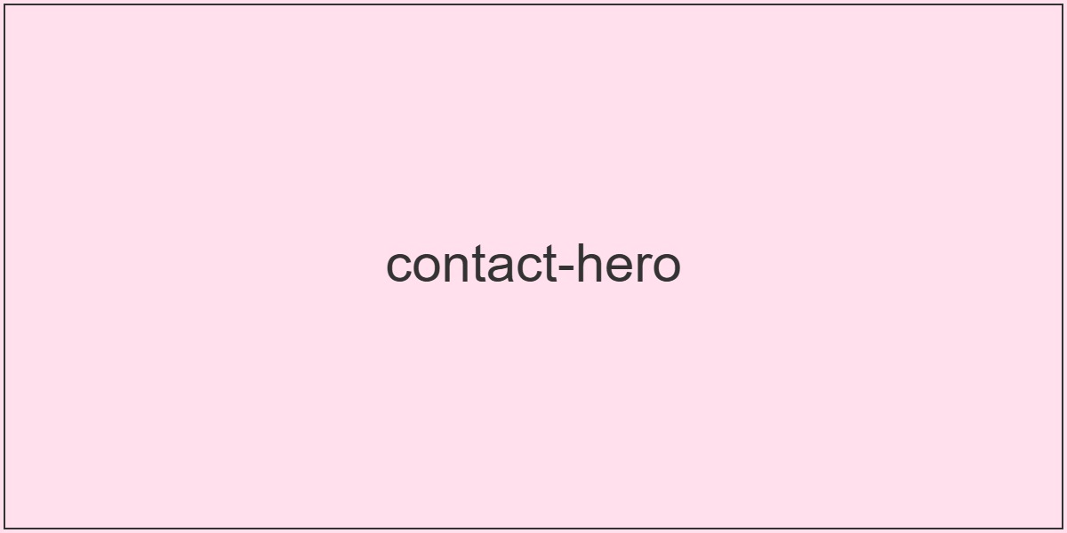 Contact Hero